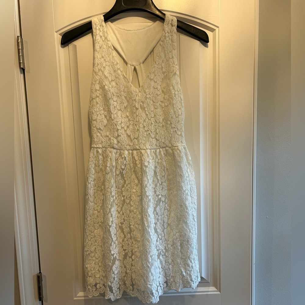 White dress
